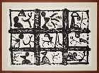 Basil Beattie RA, British b.1935- Breathing Deep, 1984; monochrome lithograph on wove, signed,...