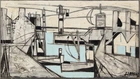 Claude Venard, French 1913-1999 - Le Port, c.1955; oil on canvas, signed lower right 'C.Venard',...