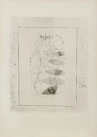 Georges Braque, French 1882-1963, Nike, from Théogonie d'Hésiode, 1932; etching on wove, 