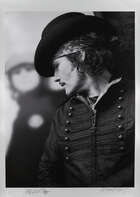 Hannah Domagala, British 20th / 21st Century
Adam Ant in two poses;
photographic prints on satin...