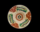 A Kutahya ware pottery shallow dish, Ottoman Turkey, 18th century, 
The green, yellow, blue,...