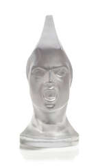 
	
		René Lalique (1860-1945), a clear and frosted car mascot
		&#39;Victoire&#39; No. 1147, weak...