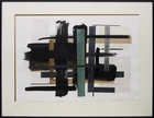 Richard Kidd, British 1952- 2008, Abstract, 1989; mixed media on wove, signed and dated 14.11.89...