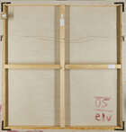 
	
		Uta Elv, 
		German b.1961- 
		 
		Mitternachtskind, 2005; 
		 
		acrylic, silver leaf...