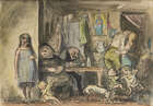 
	
		Edward Ardizzone RA, 
		British 1900-1980- 
		 
		The Deserter in a Neapolitan Slum,...