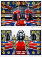 
	
		Gilbert & George, 
		British b.1943 & b.1942-
		 
		Frigidarium and Street Party,...