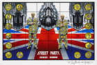 
	
		Gilbert & George, 
		British b.1943 & b.1942-
		 
		Frigidarium and Street Party,...