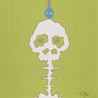 
	
		Takashi Murakami, 
		Japanese b.1962- 
		 
		Time Bokan- green, LIME GREEN-TIME,...