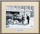 After JAK (Raymond Jackson), British 1927-1997, Motcomb’s Wine Bar; offset lithograph...