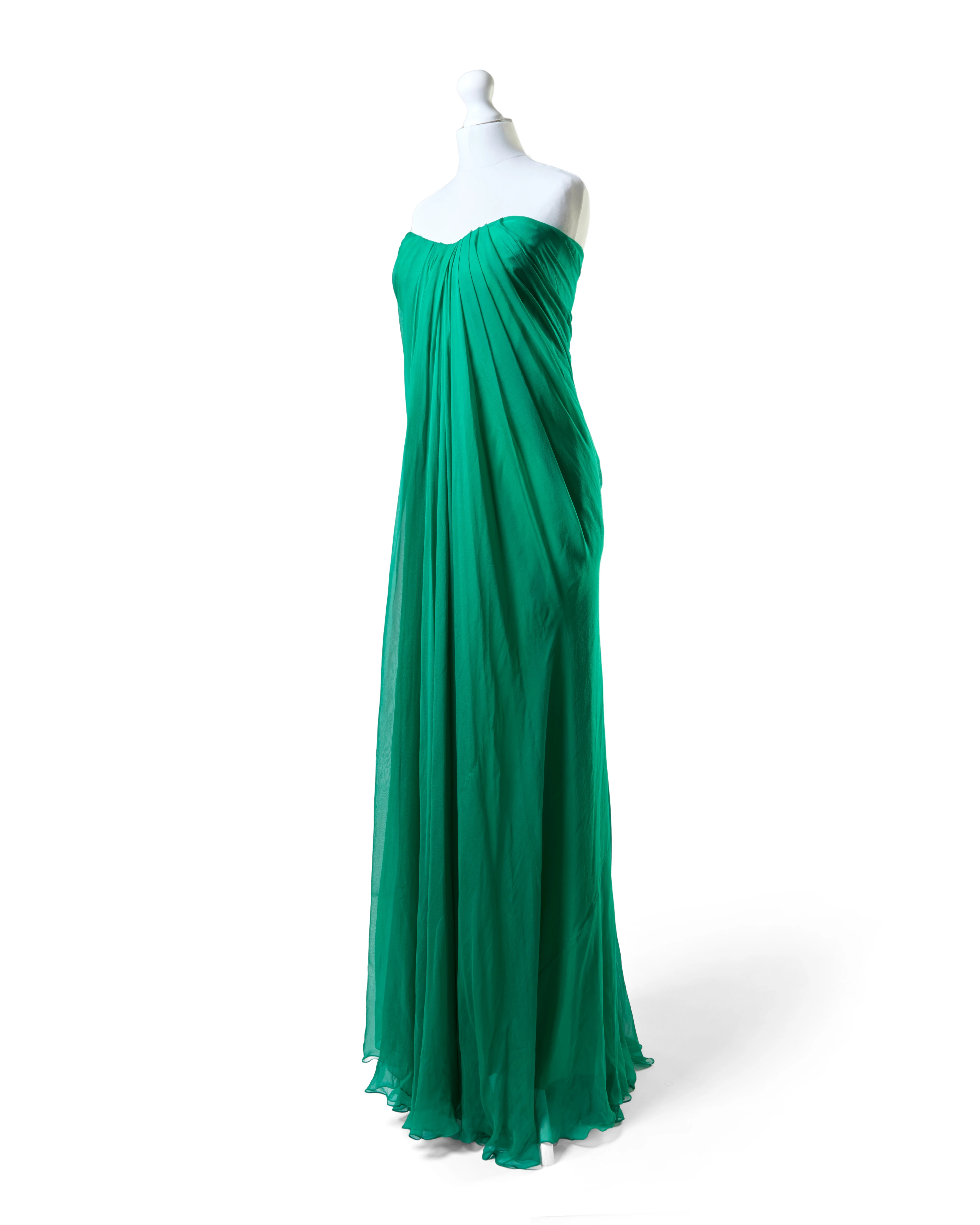 mcqueen green dress Roseberys London Mcqueen collection