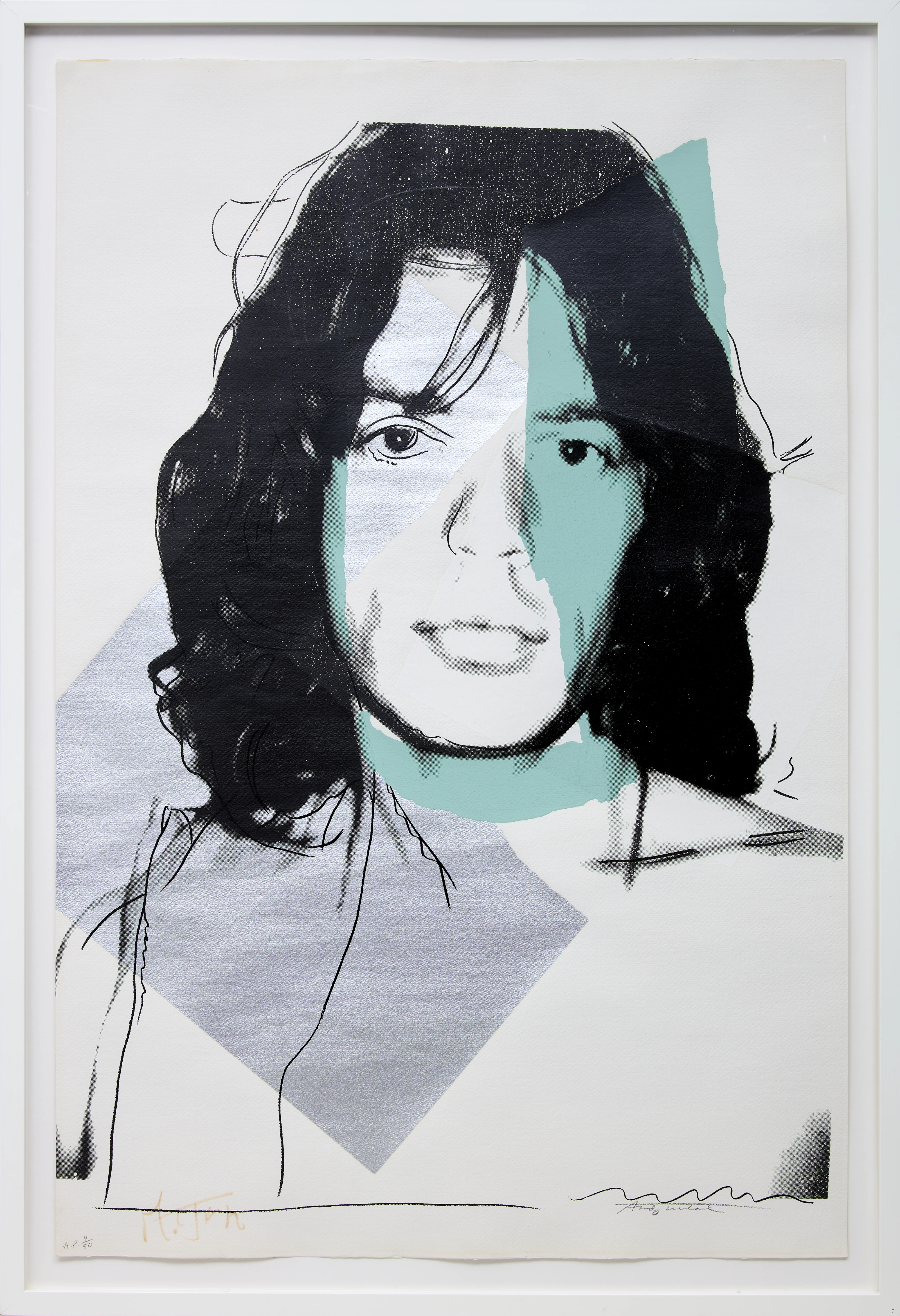 Roseberys London | Andy Warhol, American 1928-1987, Mick Jagger