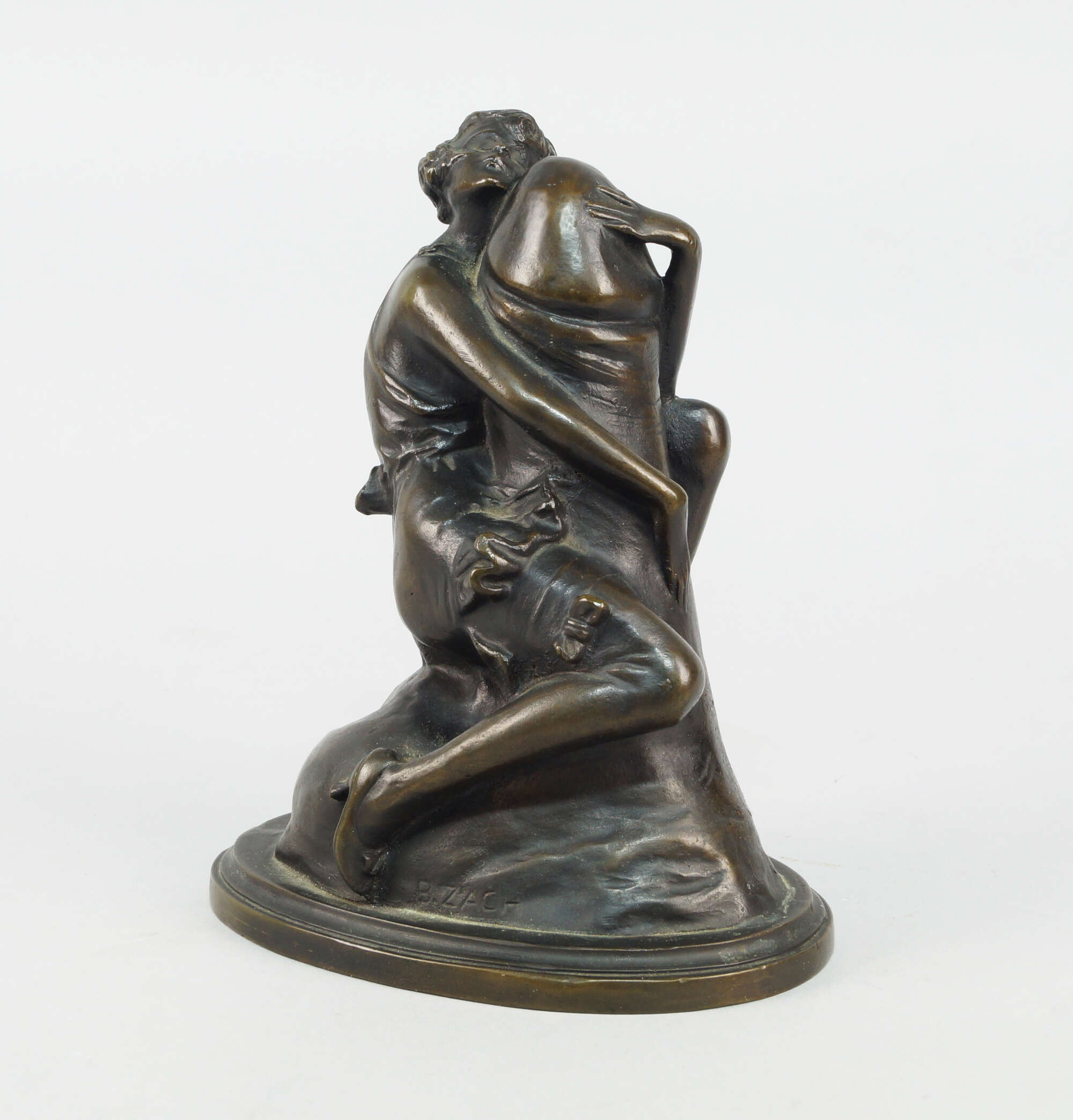 Roseberys London | An erotic bronze group, 'La Carisse'