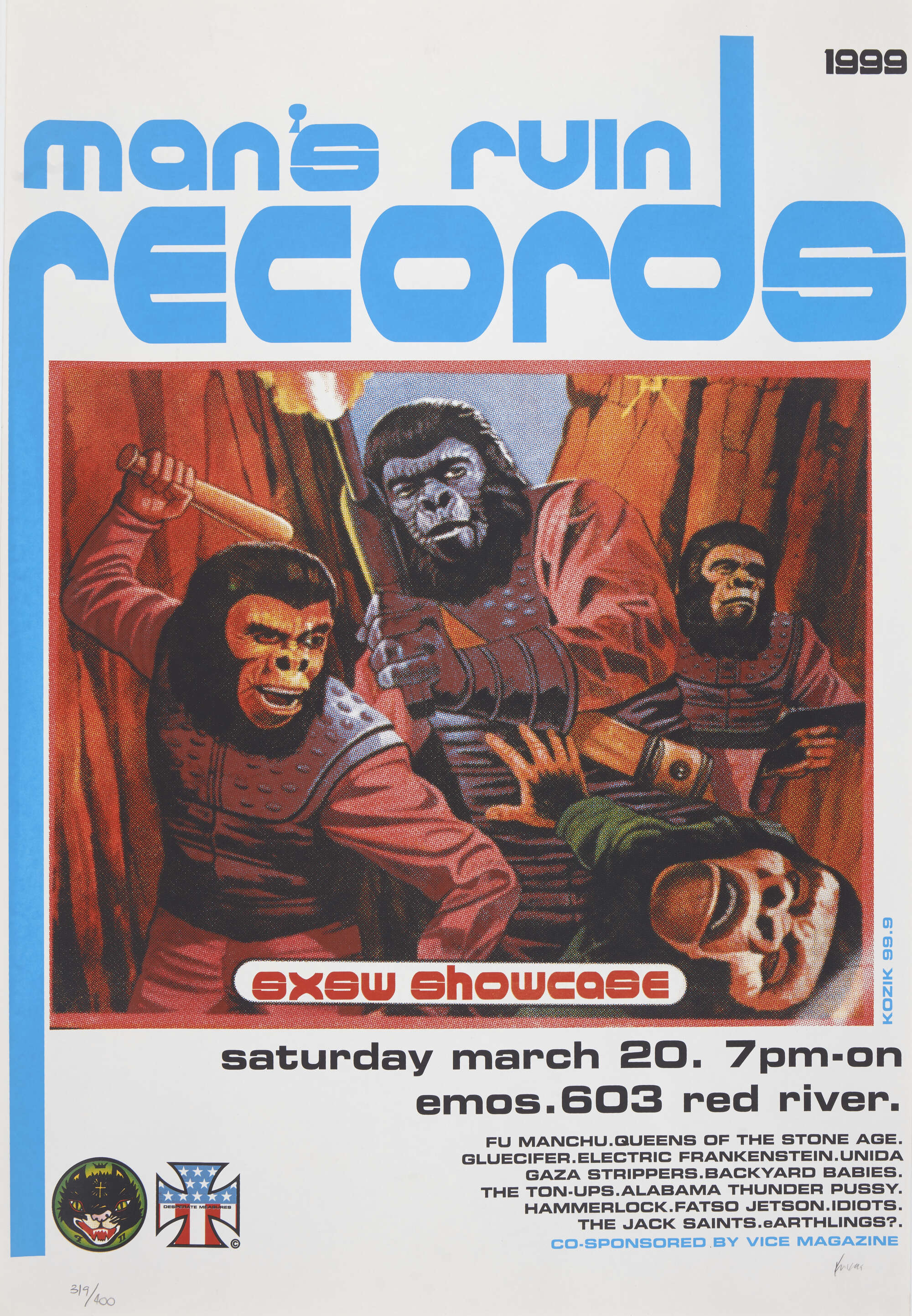 Roseberys London | Frank Kozik, Spanish/American b.1962- Sonic