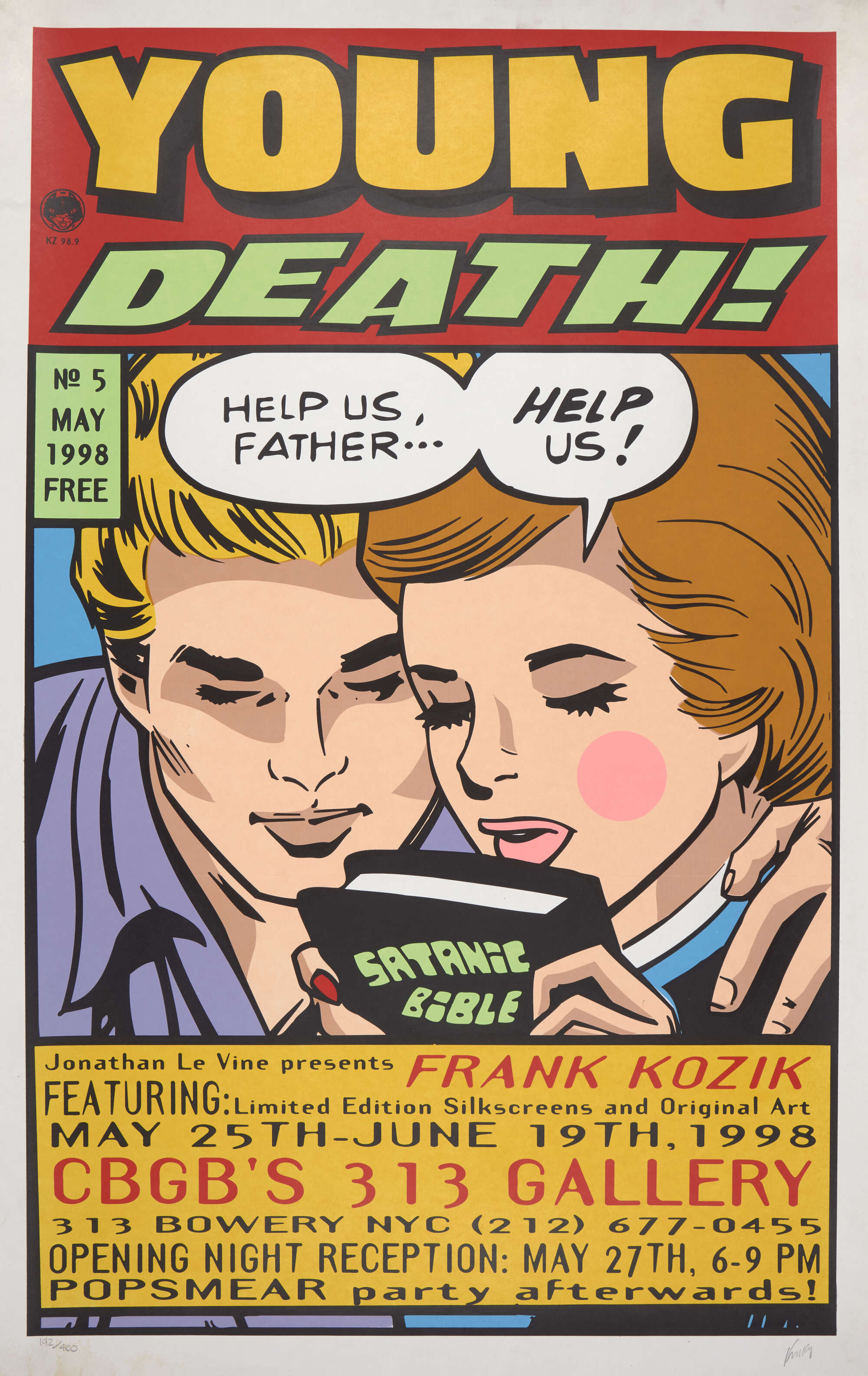 Roseberys London | Frank Kozik, Spanish/American b.1962- Sonic