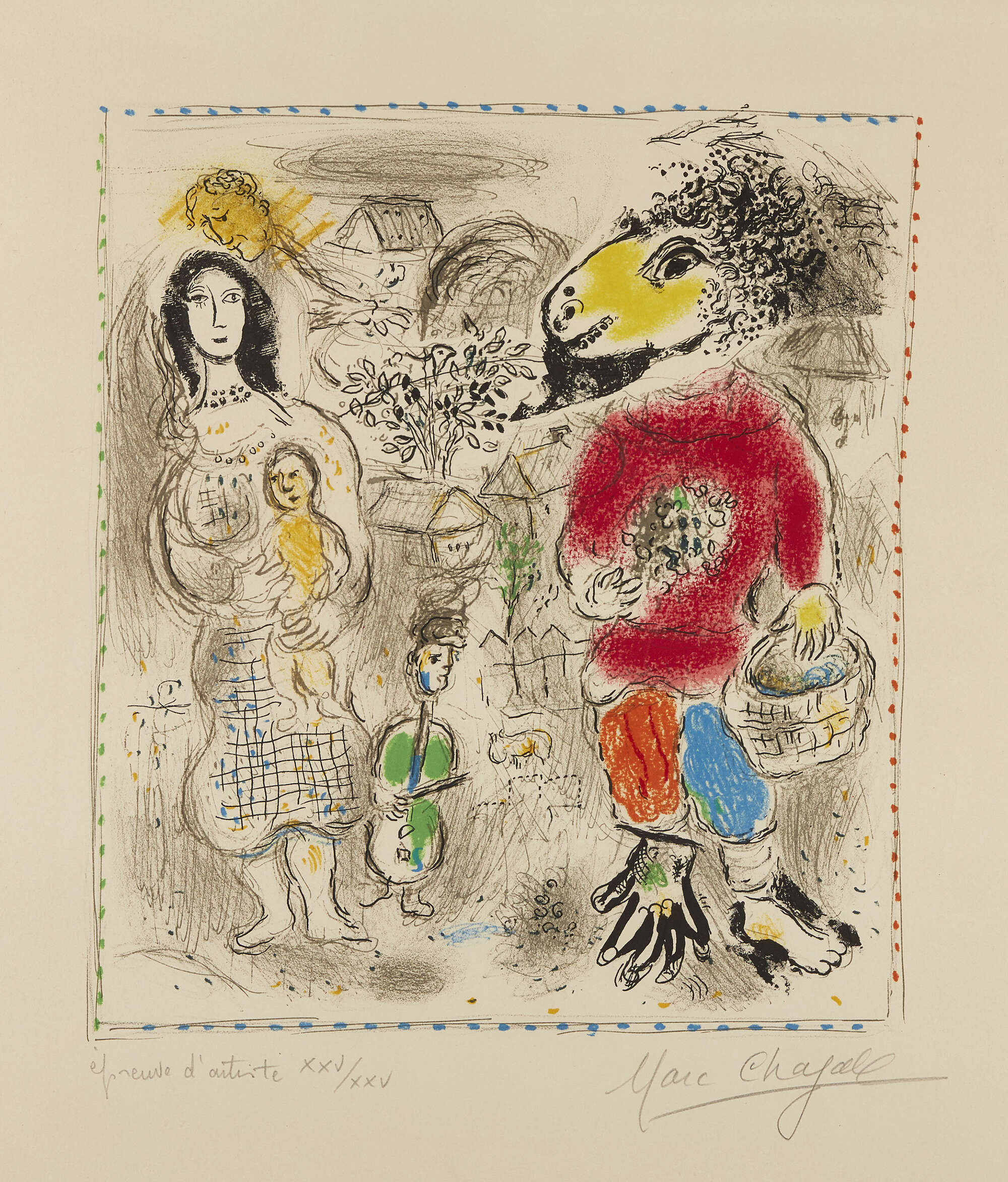 Roseberys London | Marc Chagall, Russian/French 18871985- Petit
