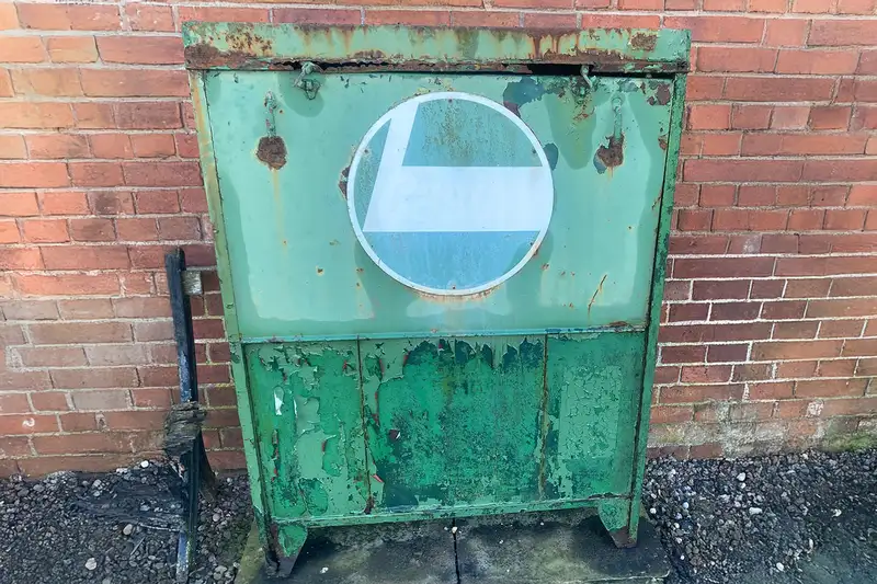 Castrol Oil Display Cabinet-For Sale