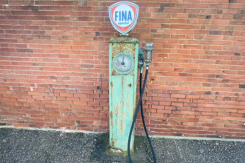 Fina Special Petrol Pump-Sold