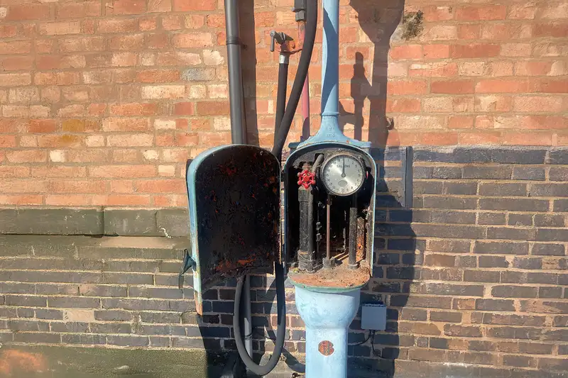 Gilbarco Petrol Pump 'Not for Resale' Circa 1910-Sold
