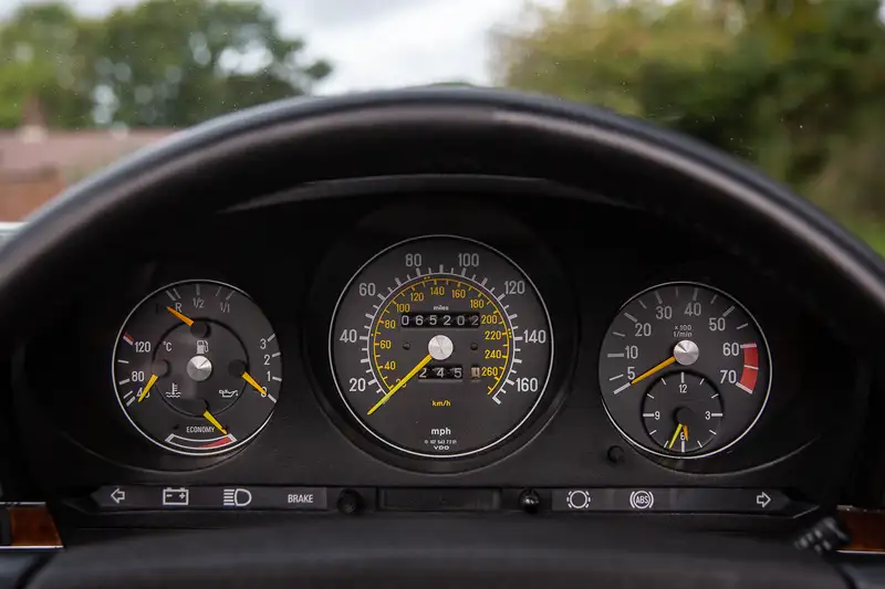 1986 Mercedes-Benz 500SL (R107) With Hardtop-Sold