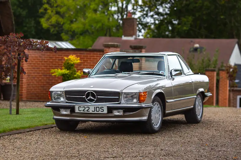 1986 Mercedes-Benz 500SL (R107) With Hardtop-Sold