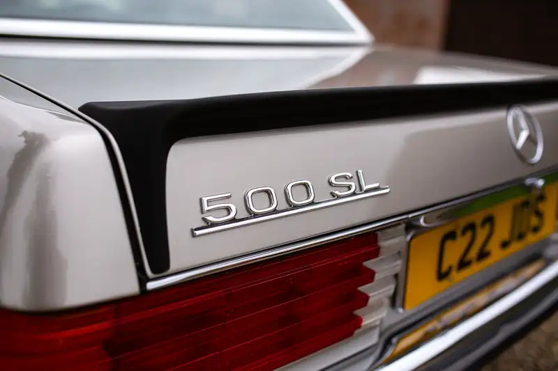 1986 Mercedes-Benz 500SL (R107) With Hardtop-Sold