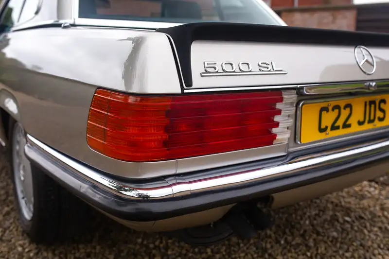 1986 Mercedes-Benz 500SL (R107) With Hardtop-Sold
