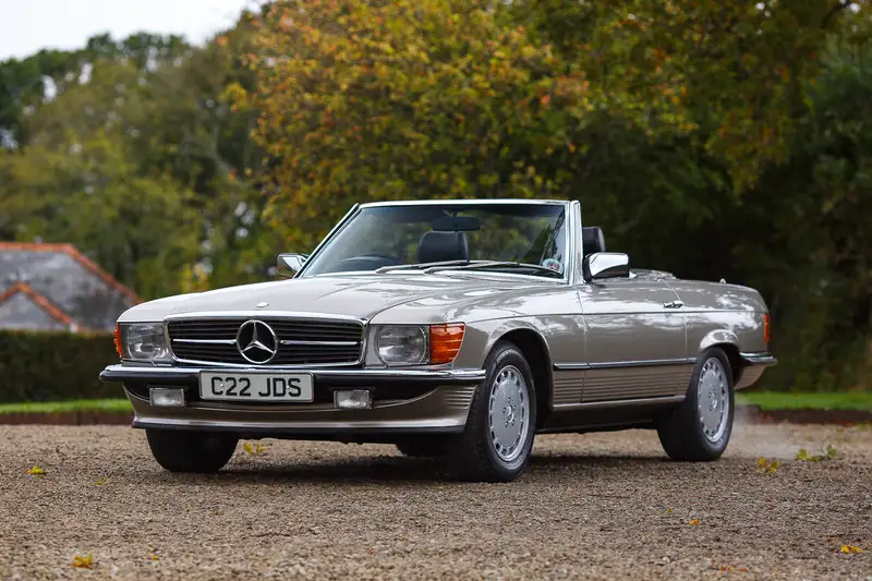 1986 Mercedes-Benz 500SL (R107) With Hardtop-Sold