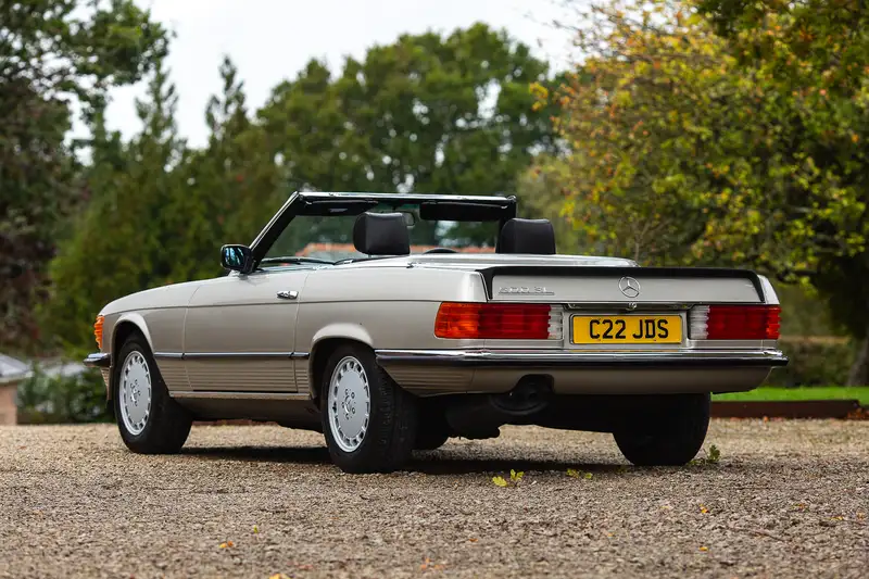 1986 Mercedes-Benz 500SL (R107) With Hardtop-Sold