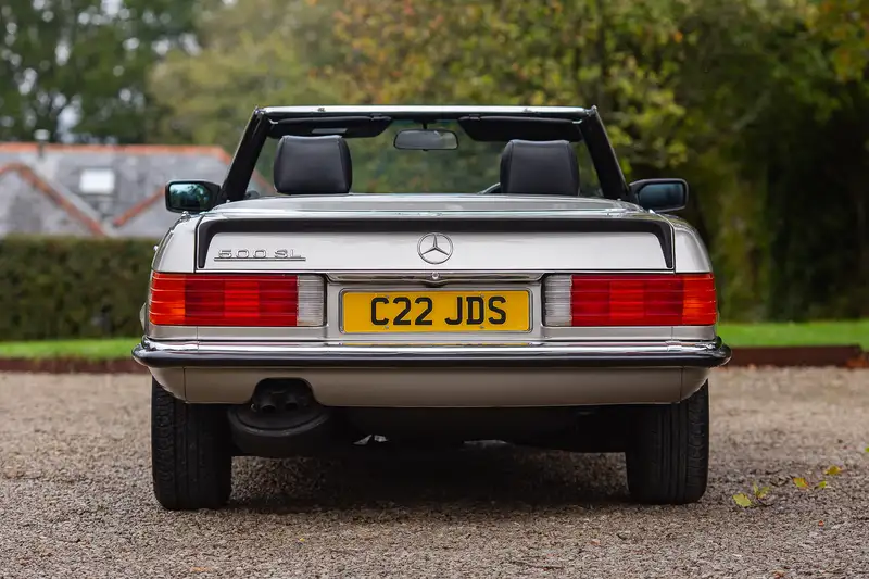 1986 Mercedes-Benz 500SL (R107) With Hardtop-Sold