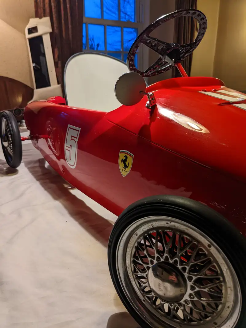 Ferrari Spa 156 Sharknose Morellet-Guerineau Pedal Car Fastidioulsy Restored