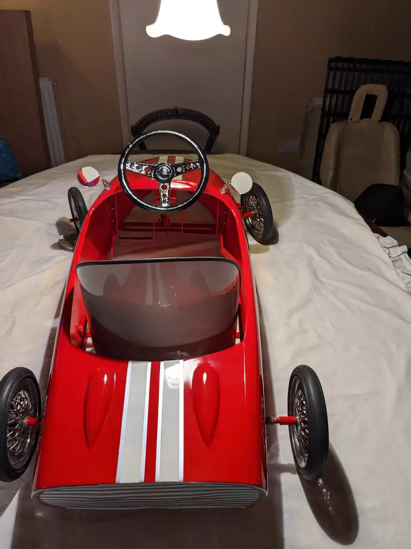 Ferrari Spa 156 Sharknose Morellet-Guerineau Pedal Car Fastidioulsy Restored