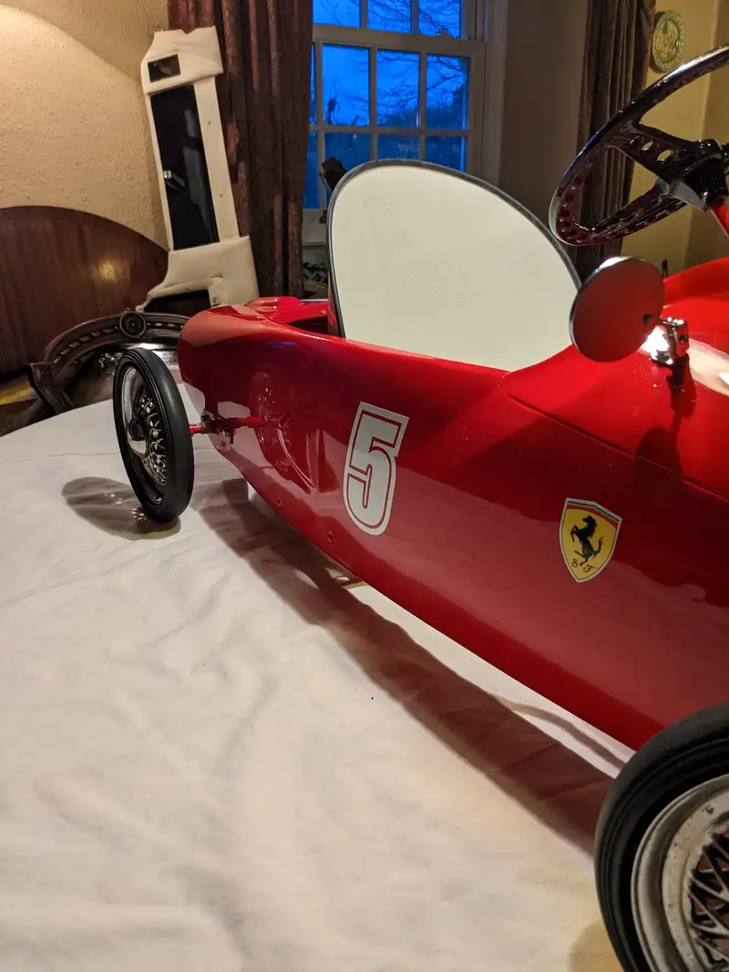 Ferrari Spa 156 Sharknose Morellet-Guerineau Pedal Car Fastidioulsy Restored