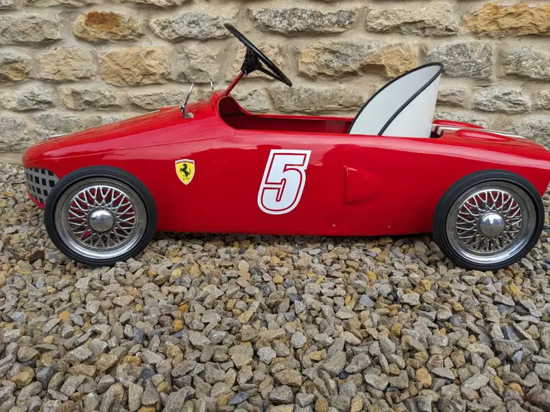 Ferrari Spa 156 Sharknose Morellet-Guerineau Pedal Car Fastidioulsy Restored