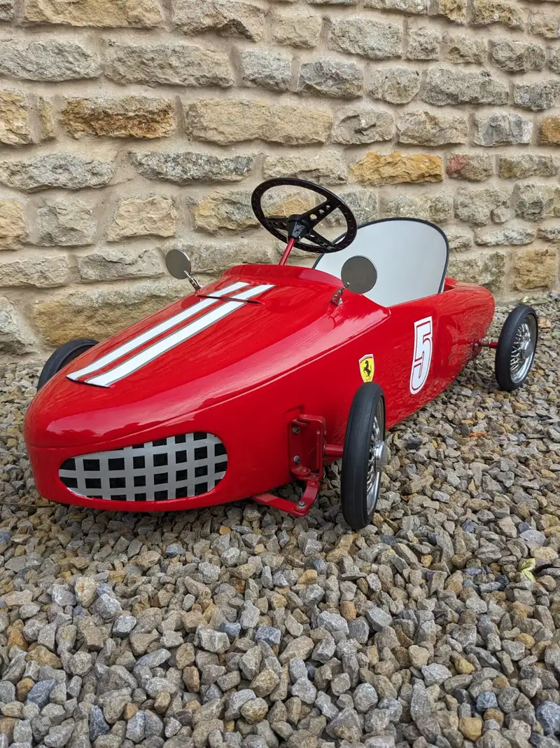 Ferrari Spa 156 Sharknose Morellet-Guerineau Pedal Car Fastidioulsy Restored