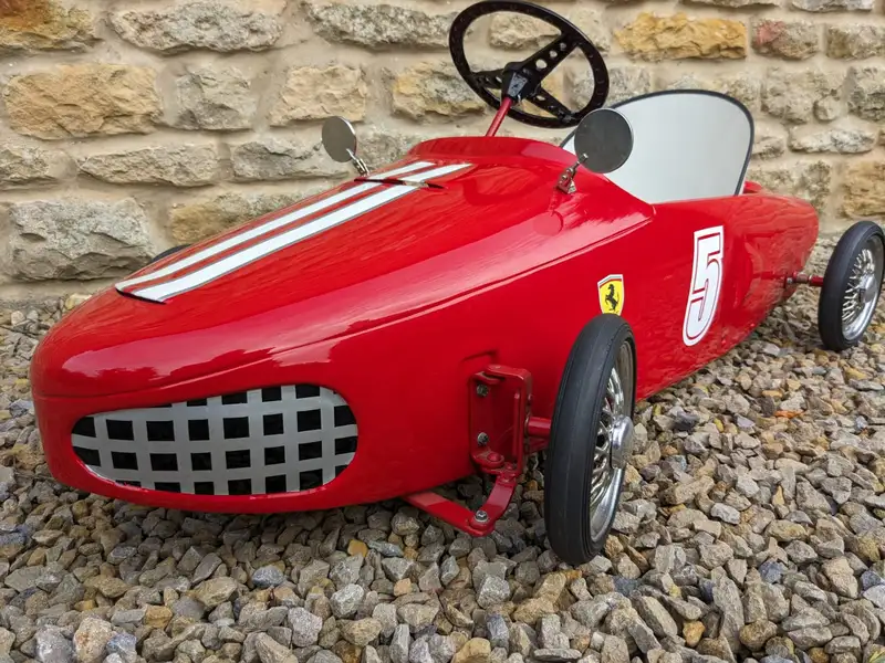 Ferrari Spa 156 Sharknose Morellet-Guerineau Pedal Car Fastidioulsy Restored
