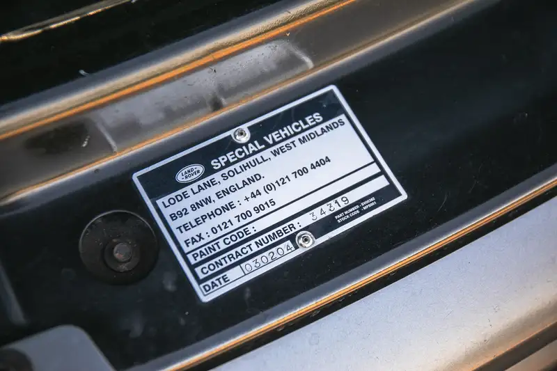 2004 Range Rover - Ex-Her Majesty Queen Elizabeth II-Sold