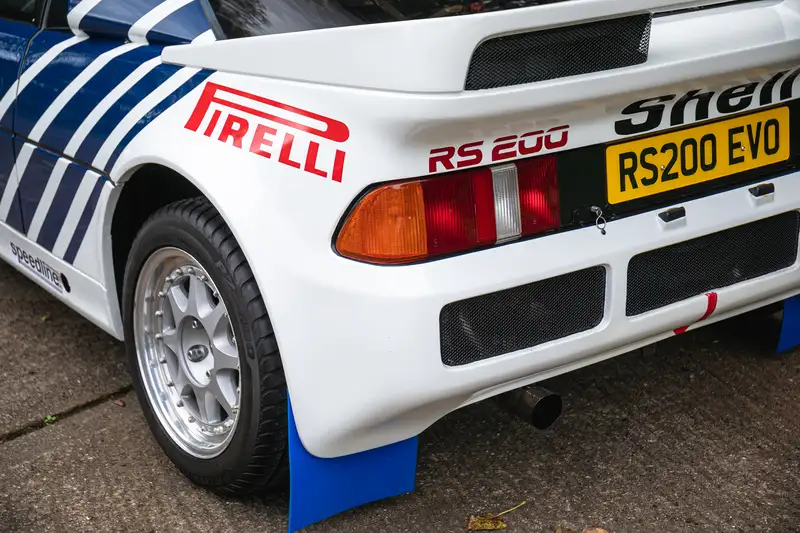 1986 Ford RS200 Evolution - 12 Miles From New-Sold