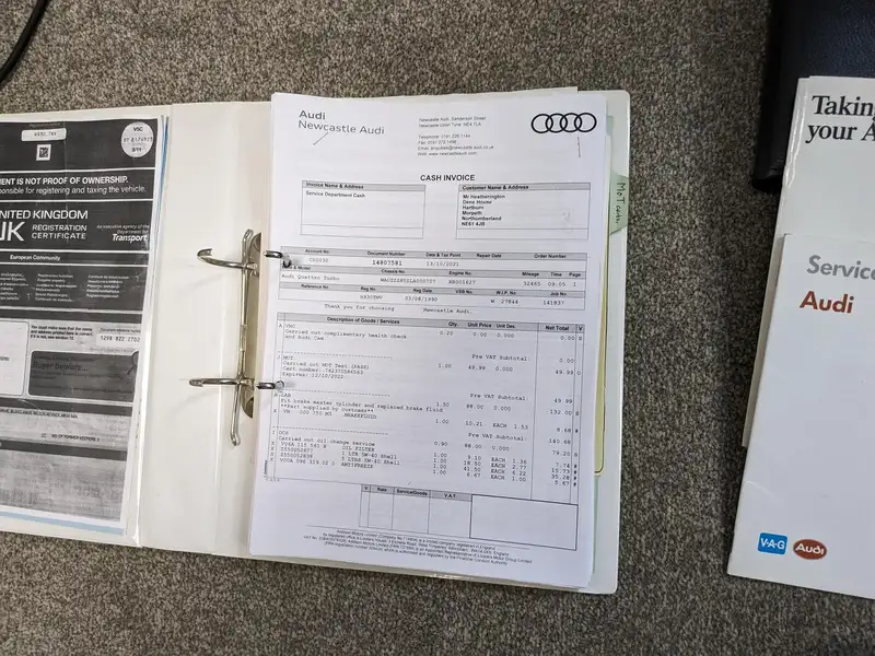 1990 Audi UR Quattro 2.2 Turbo RR 20v-Sold