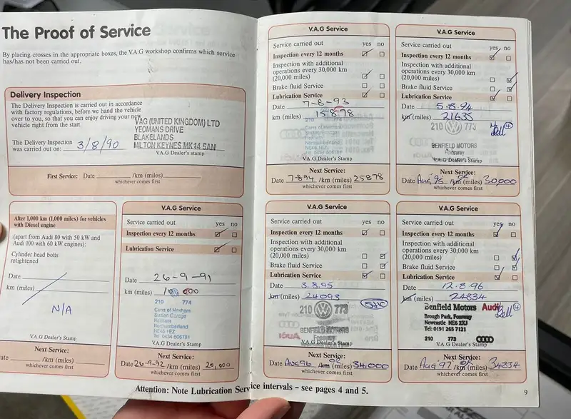1990 Audi UR Quattro 2.2 Turbo RR 20v-Sold