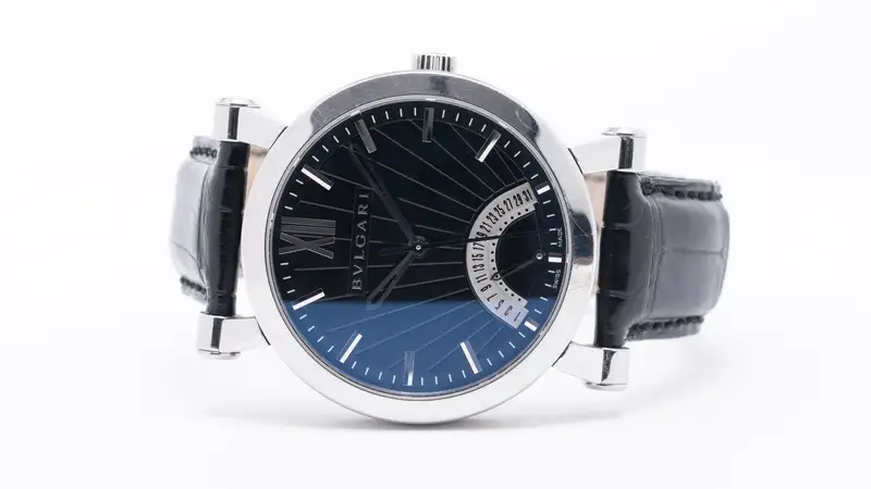 2012 Bvlgari Sotirio Date Retrograde with Box and Paperwork