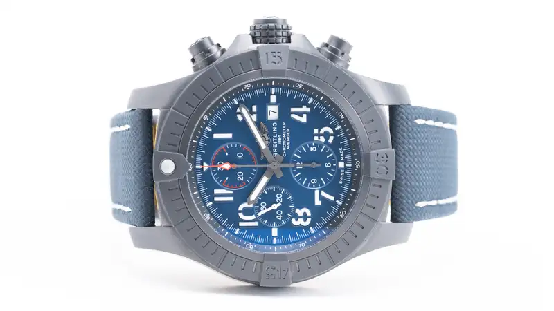 2023 Breitling Super Avenger Chronograph 48 Night Mission Complete with Box and Papers