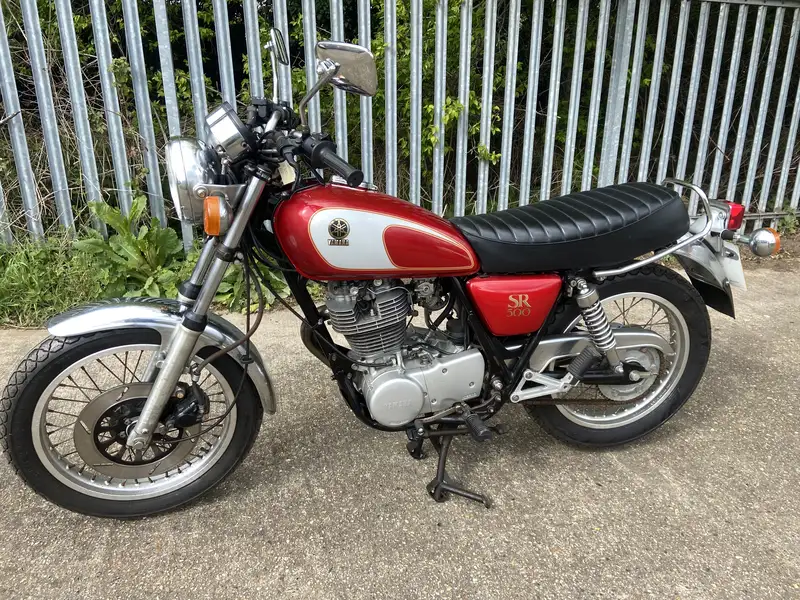 1990 Yamaha SR500 499cc-Sold