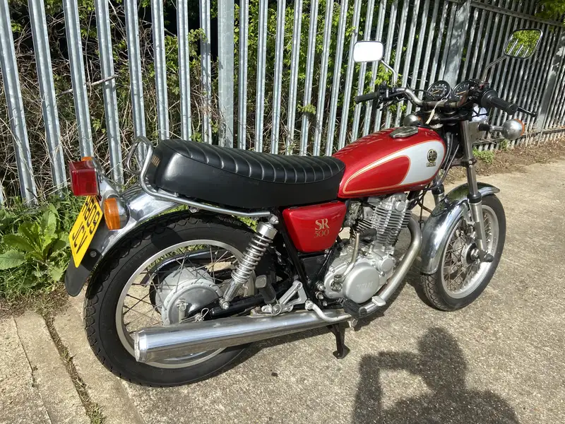1990 Yamaha SR500 499cc-Sold