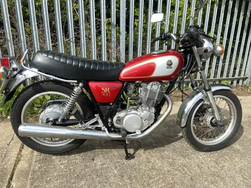 1990 Yamaha SR500 499cc-Sold