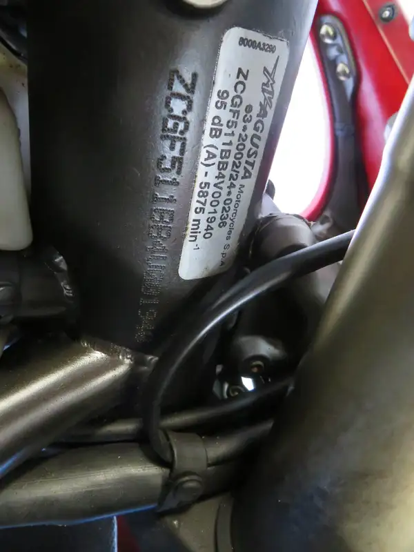 2004 MV Agusta 1000 F4 998cc-Sold