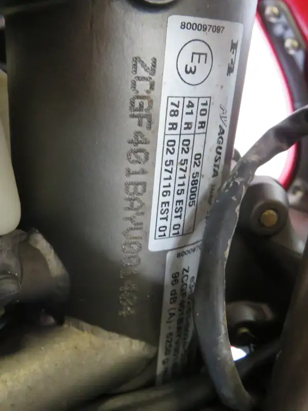 c.2000 MV Agusta 750 F4 749cc-Sold