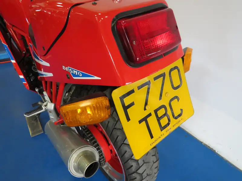 1989 Ducati 750 Sport 750cc-Sold
