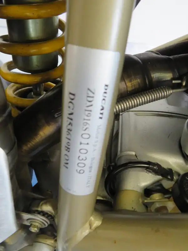 1997 Ducati 916 Biposto 916cc-Sold