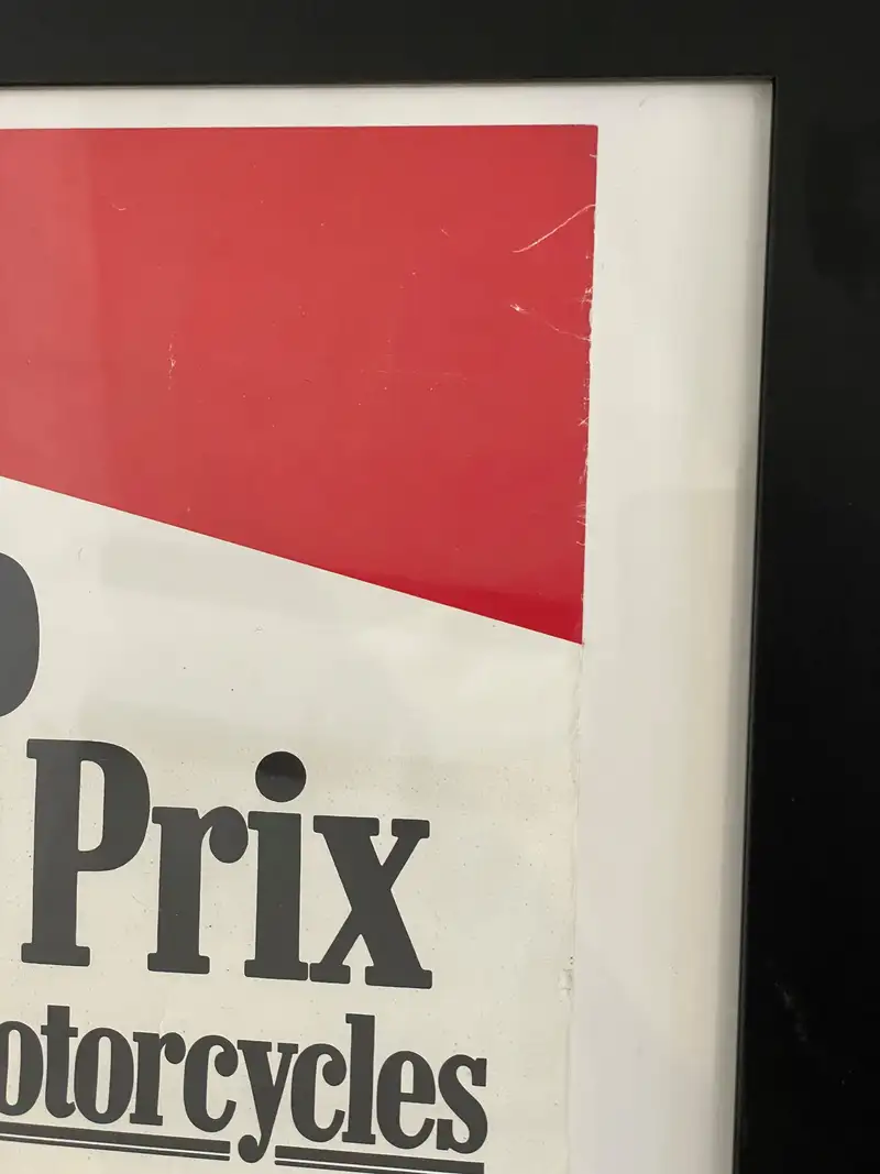 1979 Silverstone British Motorcycle Grand Prix Poster