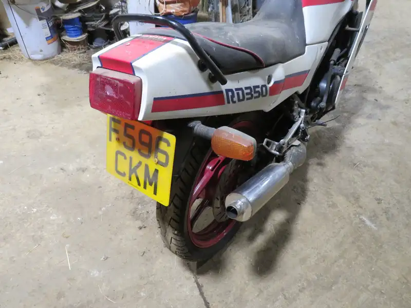 1988 Yamaha RD350LC 347cc-Sold